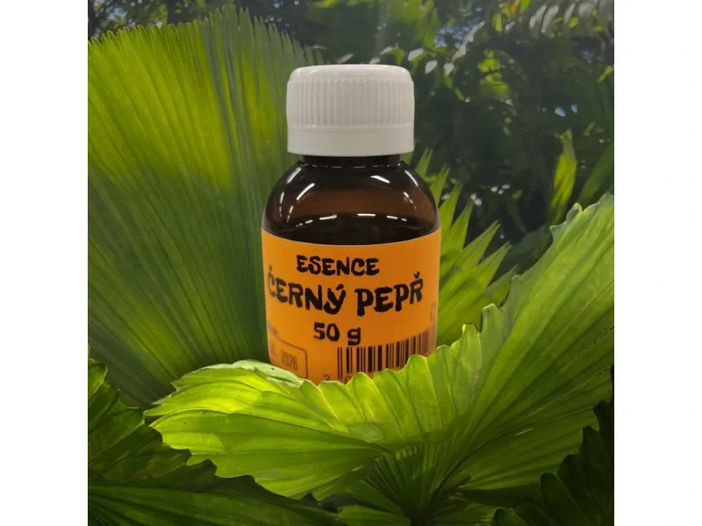 Omezená Nabídka Esence Černý pepř 50 g