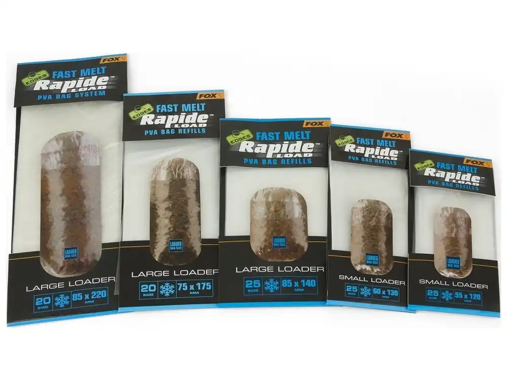 Fox Náhradní PVA Sáčky Edges Rapide Refills Fast Melt roz. 60x130 mm, 25 ks Must-Have