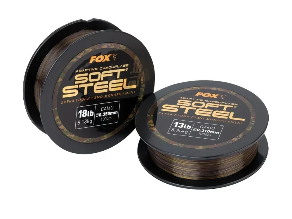 Fox Vlasec Adaptive Camouflage Soft Steel 1000 m - průměr 0,33 mm/nosnost 7,27 kg Nejlepší Cena