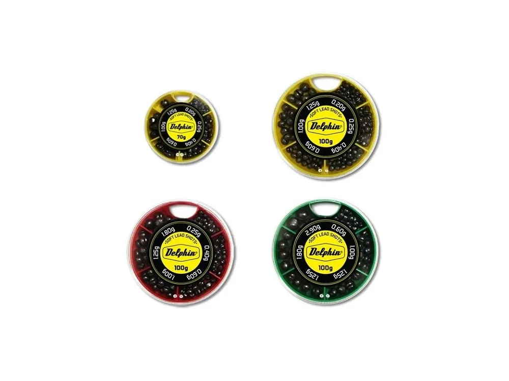 Dokud Zásoby Vydrží Delphin Vyvažovací olůvka SOFT - 100g/0,2 až 1,25g (žlutá krabička)