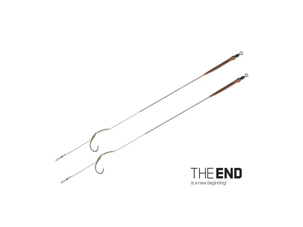 Delphin Návazec Delphin THE END Skin RIG vel.4 20cm 25lbs 2ks Oblíbený
