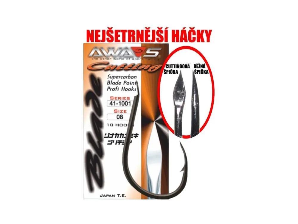 Awa-Shima Cutting Blade 1001 black nickel vel.6 10ks Expresní Doručení