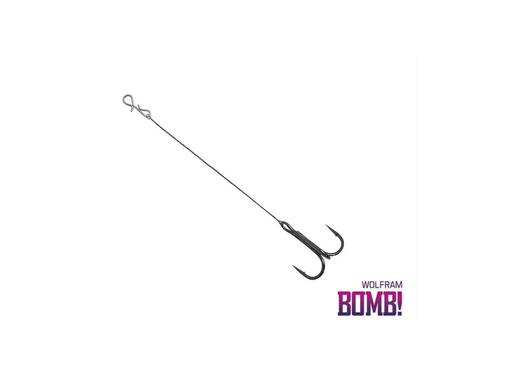 Delphin BOMB! Twisto RIGS Wolfram / 3ks - vel. 4, 10cm, 18 kg Pouze Dnes