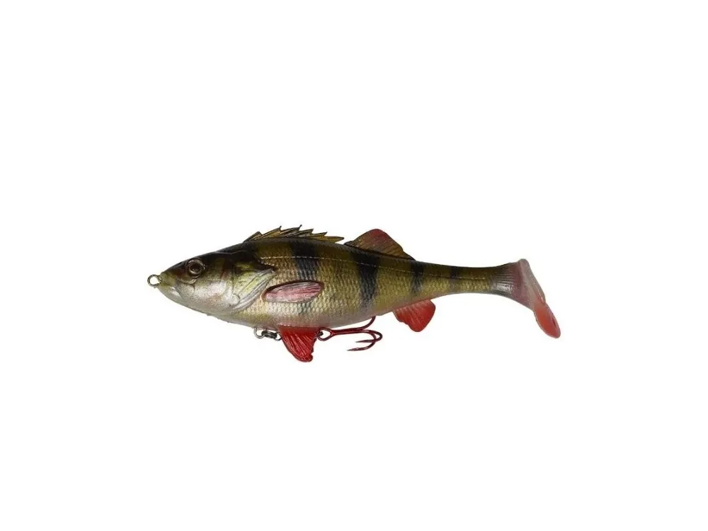 Savage Gear gumová nástraha 4D perch shad SS 12,5 cm 25gr - perch Výprodej