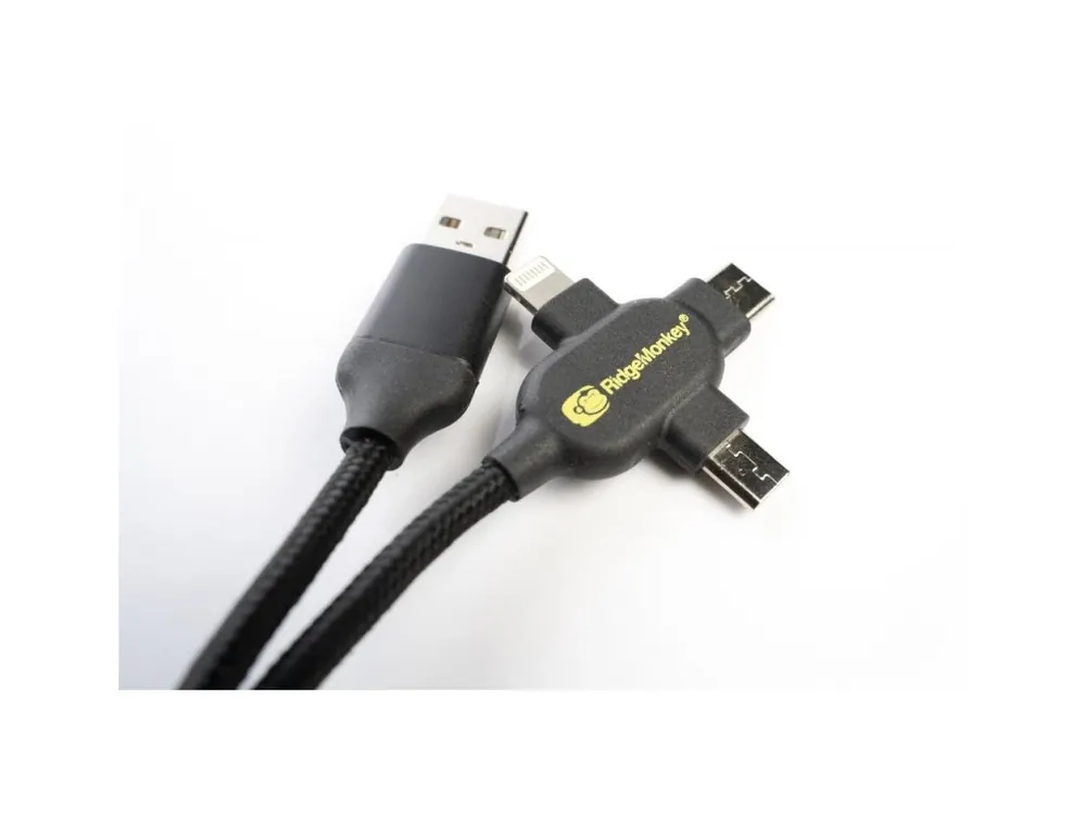 RidgeMonkey Napájecí kabel USB A to Multi out 2m Ihned K Objednání