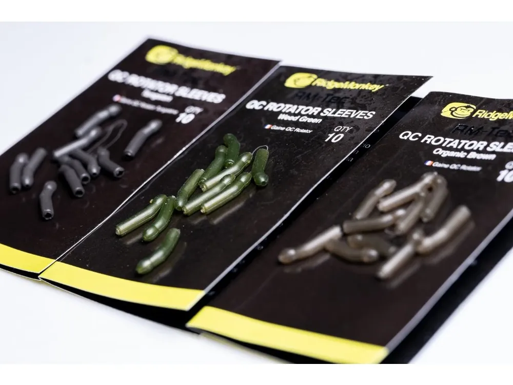 RidgeMonkey Převlek RM-Tec Quick Change Rotator Sleeves Weedy Green 10ks Nejlepší Volba