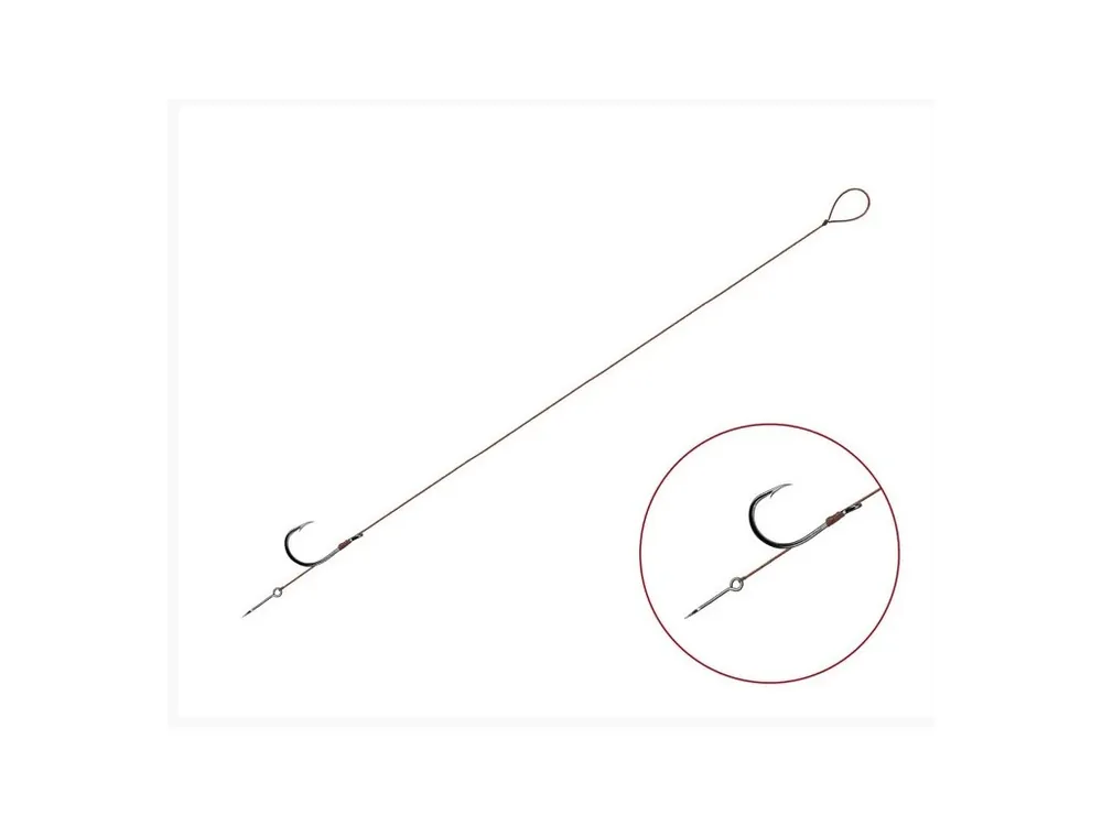 Novinka Delphin Feederový návazec Proxi 8 Sting 6ks 8cm 0,10mm BARB 8 Sting 7mm