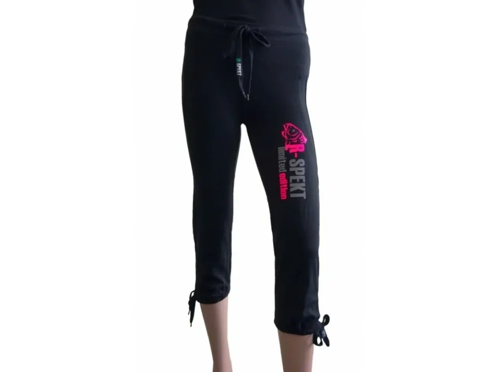 R-Spekt Dámské 3/4 legíny ladies black vel. XL Nová Kolekce