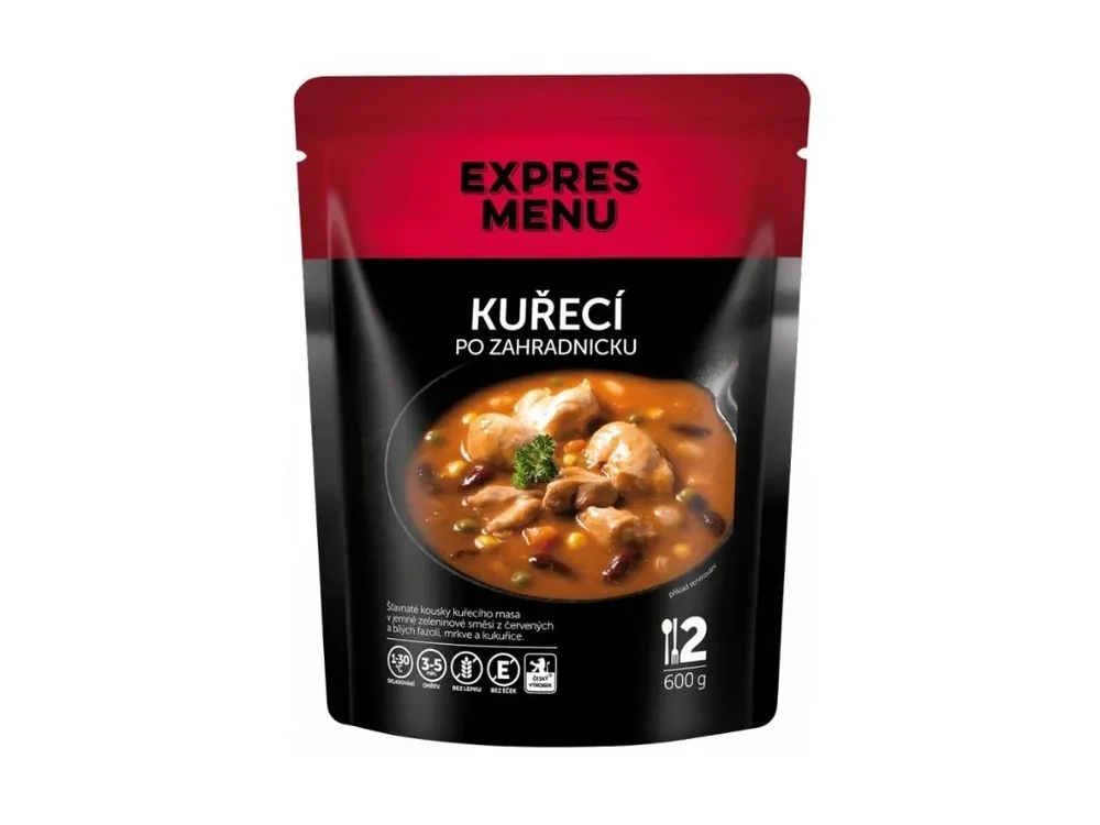 Expres Menu Kuřecí po zahradnicku 2porce 600 g Pouze Dnes