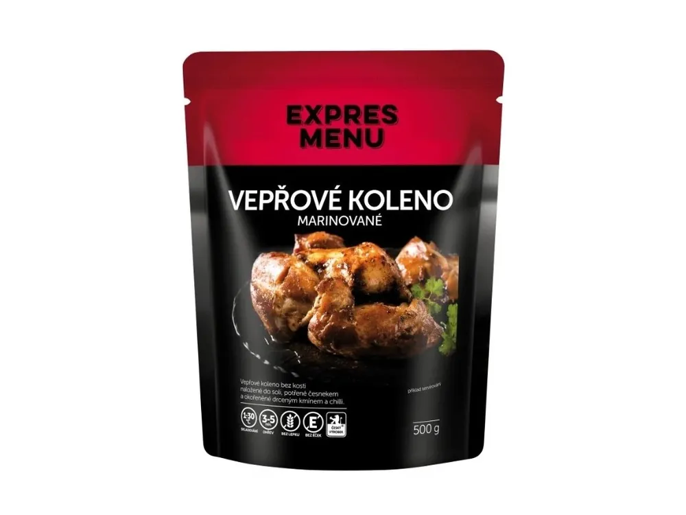 Dokud Zásoby Vydrží Expres Menu Marinované vepřové koleno 500 g