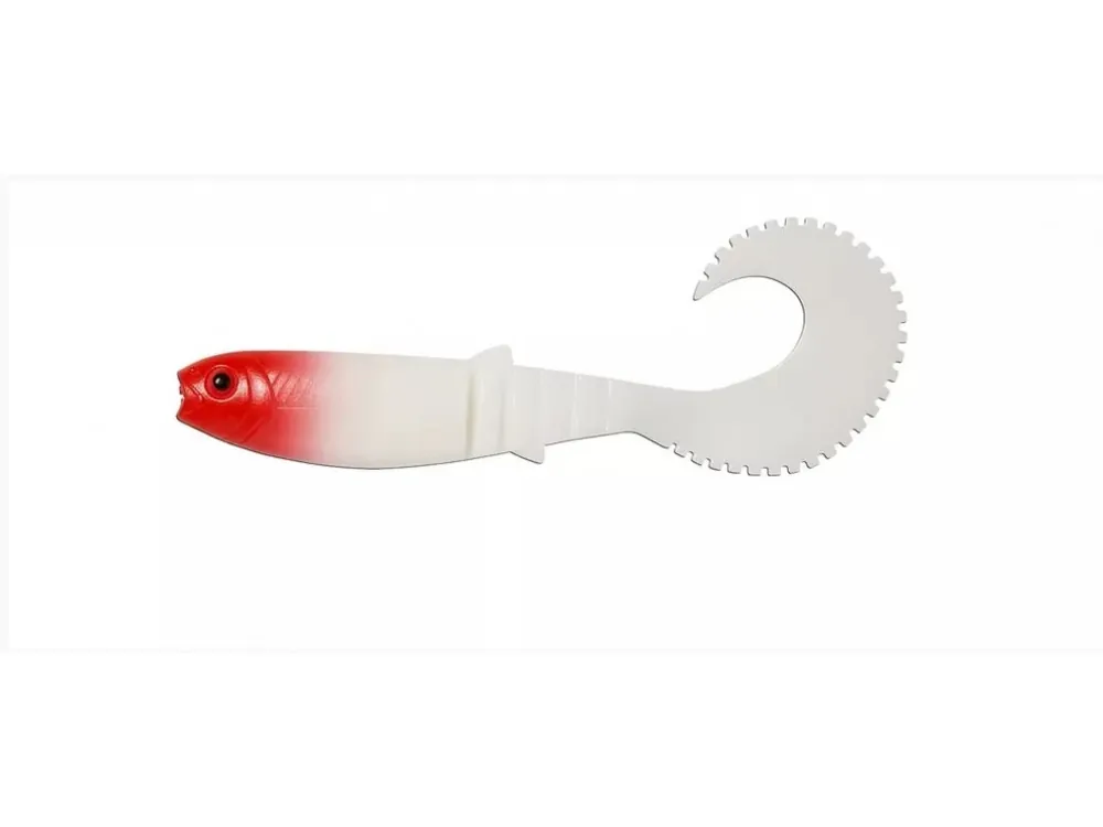 Bezpečná Platba Savage Gear Gumová nástraha Cannibal Curl Tail Redhead 10cm 5g