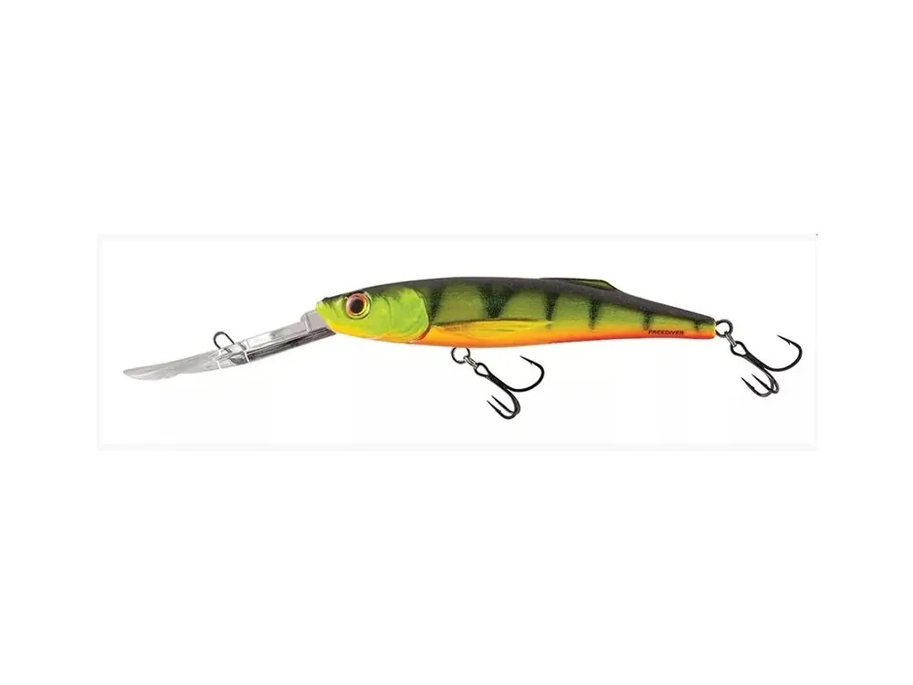 Salmo Wobler Freediver Super Deep Runner 9cm Hot Perch Akční Nabídka