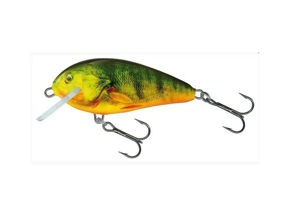 Tovární Cena Salmo Wobler Butcher Floating Supernatural Hot Perch 5cm 5g