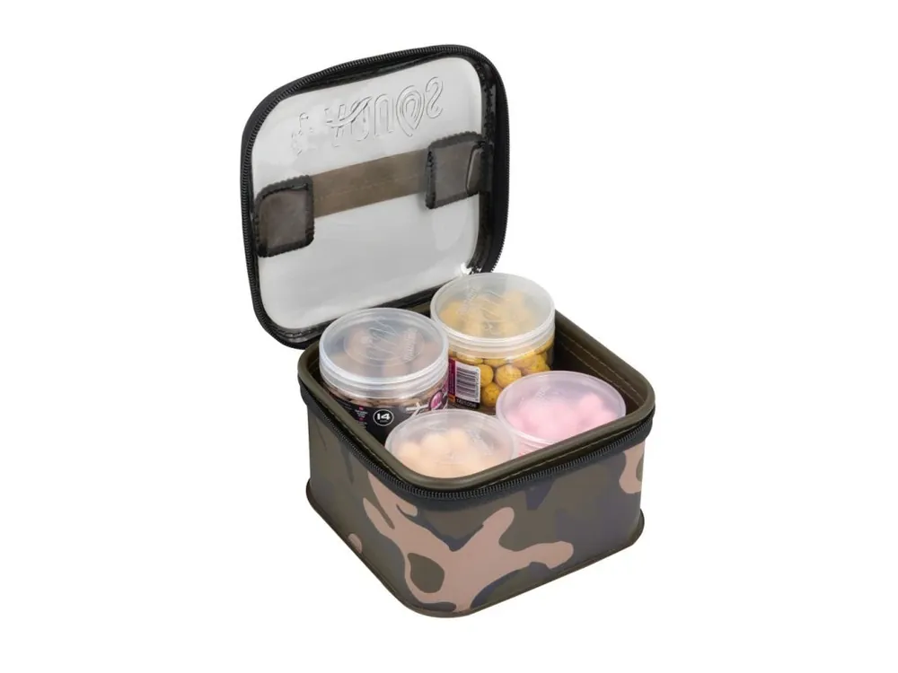 Tovární Cena Fox Taška na nástrahy Aquos Camo Bait Storage M