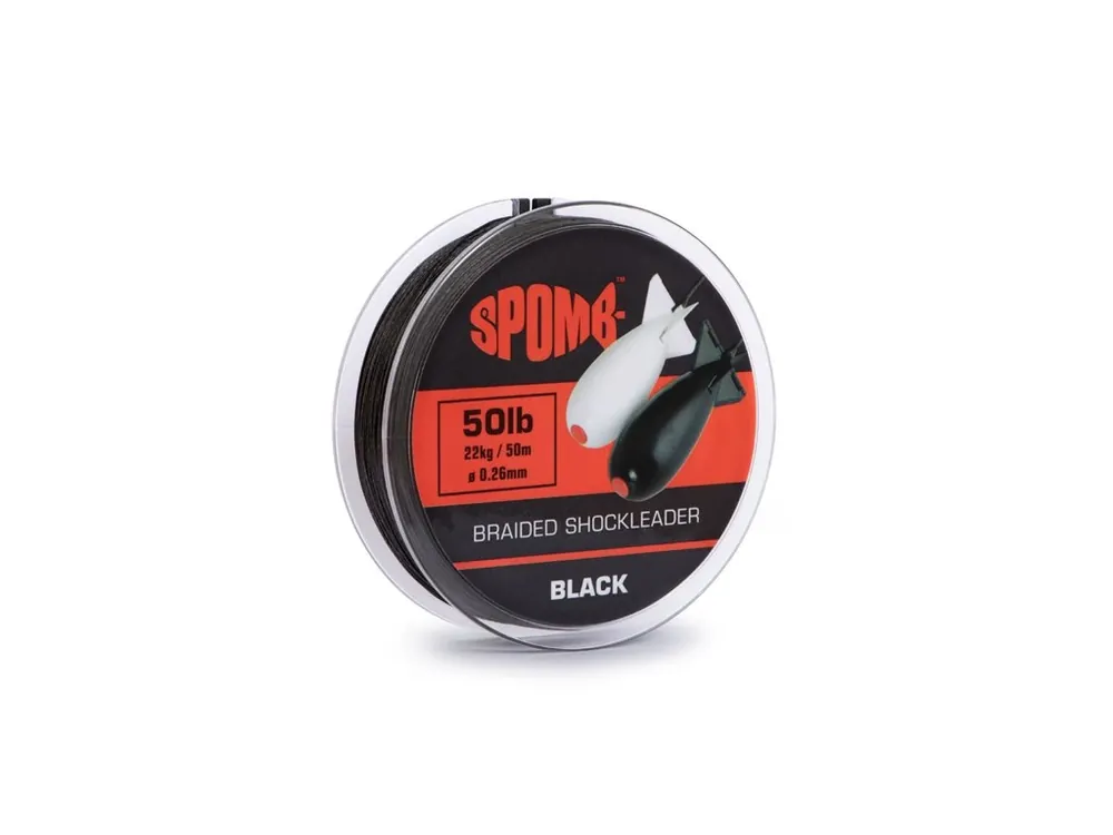 Spomb šoková šňůra Braided Shockleader 50m 22kg pr. 0,26mm Super Cena