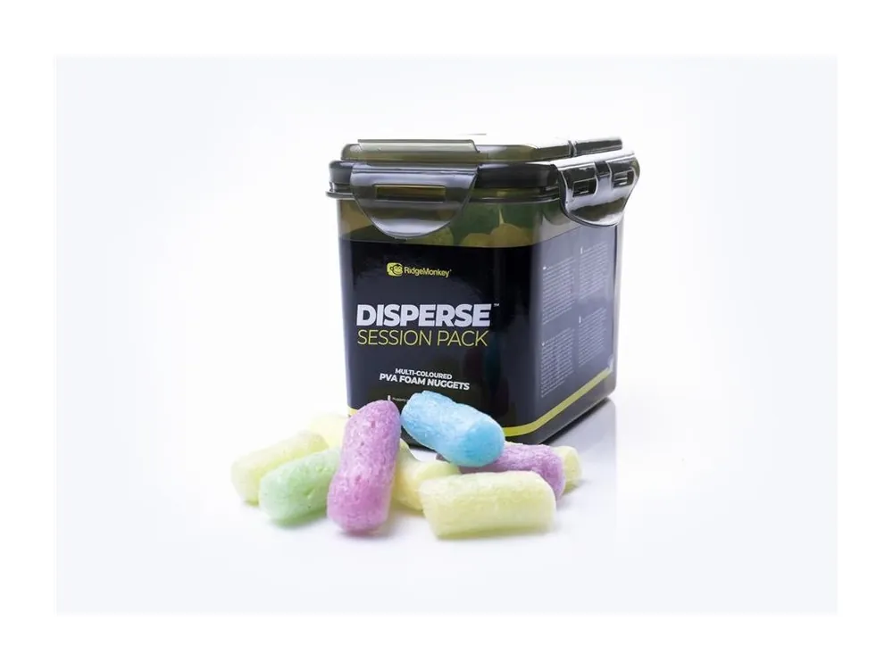 RidgeMonkey Disperse PVA Foam Nuggets - Session Pack Finální Výprodej