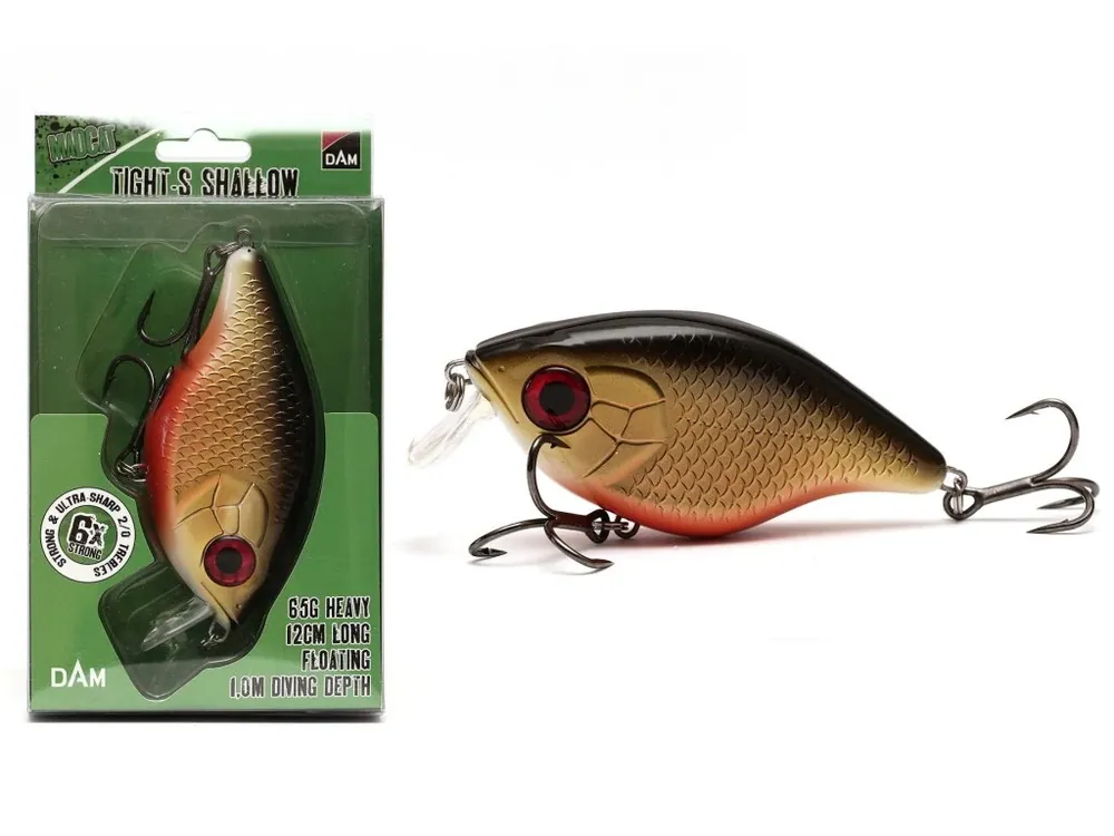 Koupit Online Madcat WOBLER TIGHT-S SHALLOW 65 G RUDD
