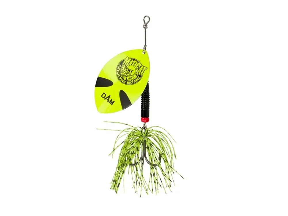 Novinka Madcat Třpytka Big Blade Spinner 55g fluo yellow