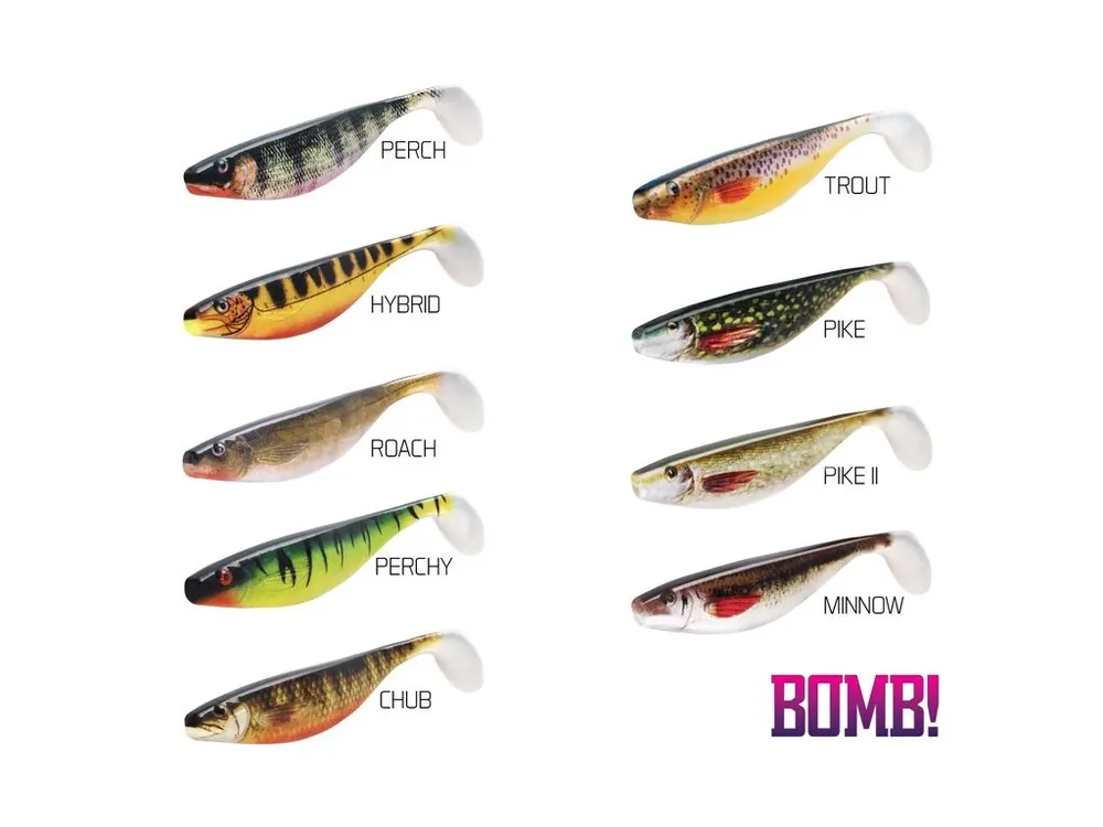 Delphin Umělá nástraha Bomb! Hypno 2ks 13cm/3D TROUT Dokud Zásoby Vydrží