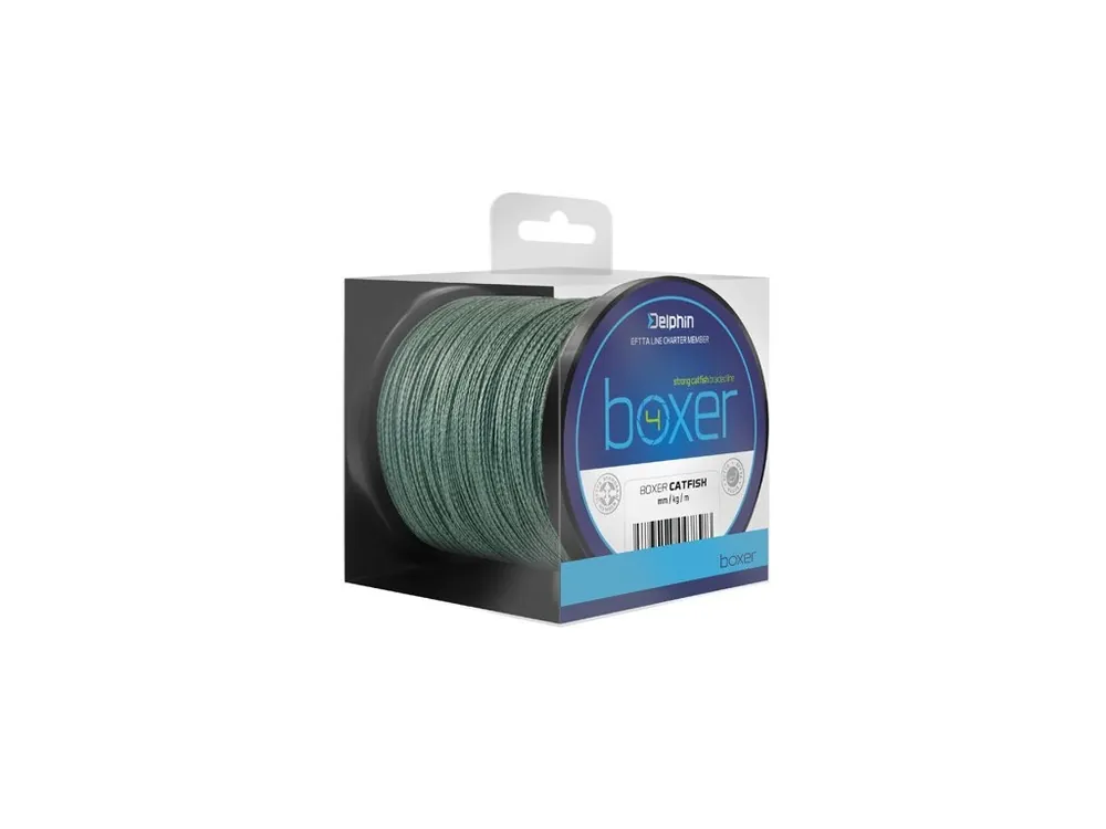 Vysoce Kvalitní Delphin Splétaná Šňůra BOXER 250m 0,60mm 52,60kg