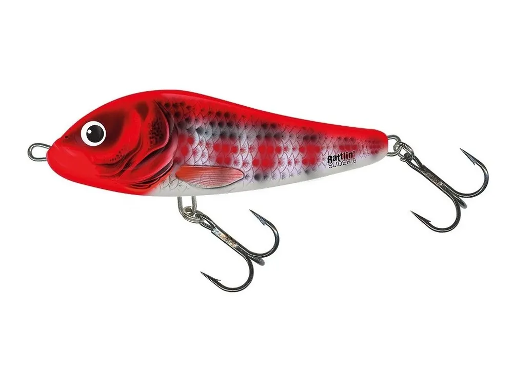 Salmo Wobler Rattlin‘ Slider Supernatural Holo Red Head Striper 11 cm Bezpečná Platba