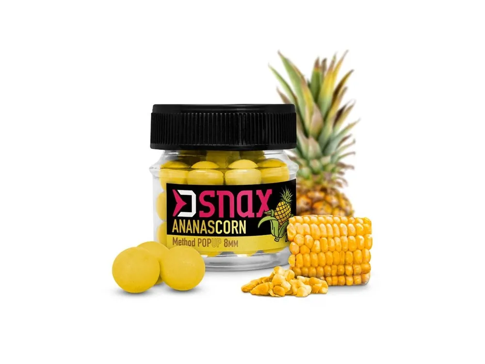 Delphin Nástraha D SNAX POP Kukuřice-Ananas 8mm 20g Víkendová Akce