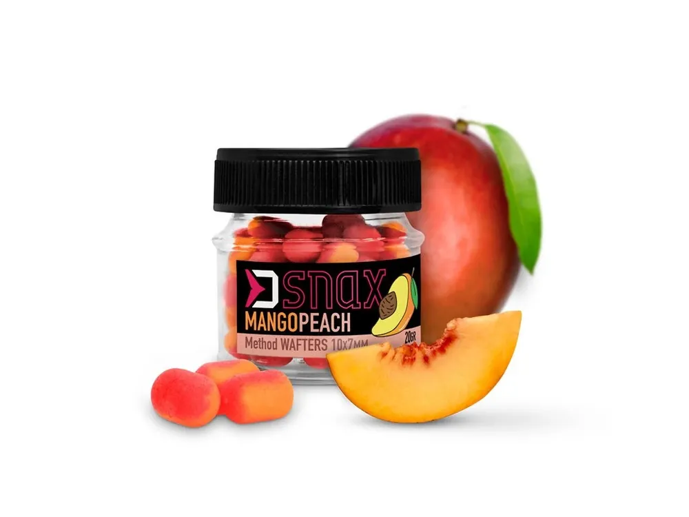 Delphin Nástraha D SNAX WAFT Mango-Broskev 10x7mm 20g Speciální Cena