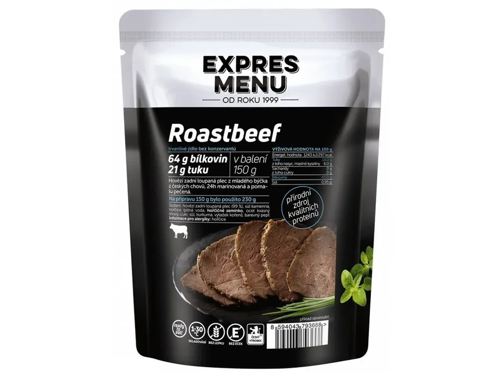 Expres Menu Roastbeef 150g Cenově Výhodný
