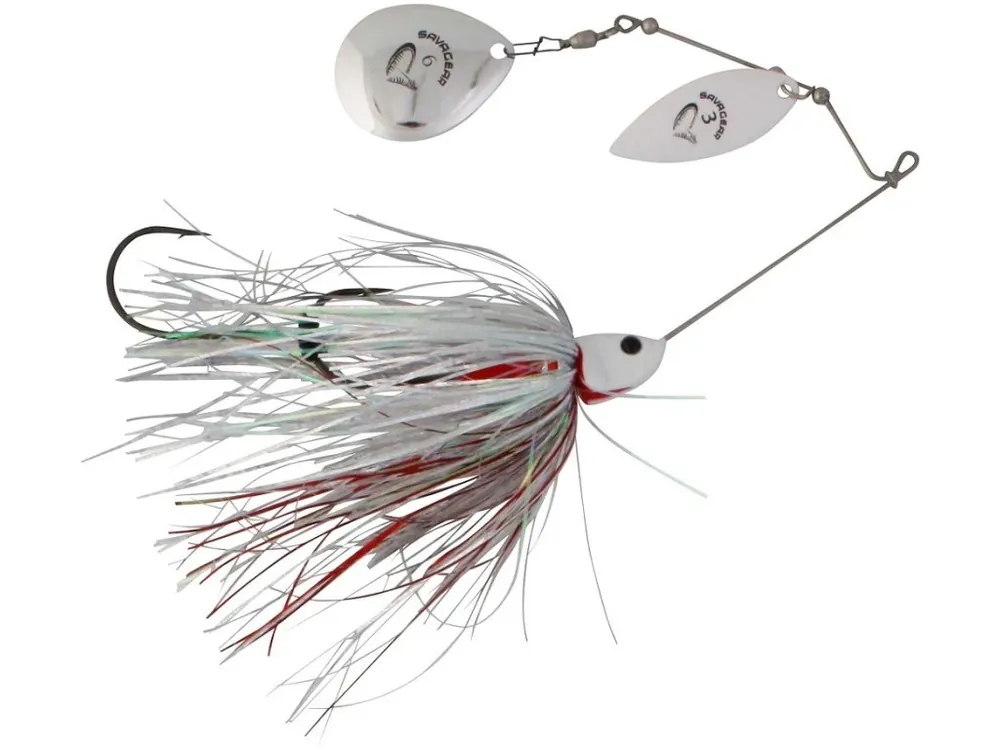 Savage Gear Třpytka Da’Bush Spinnerbait Sinking Fluo Orange Flame 14cm 21g Odeslání Ihned