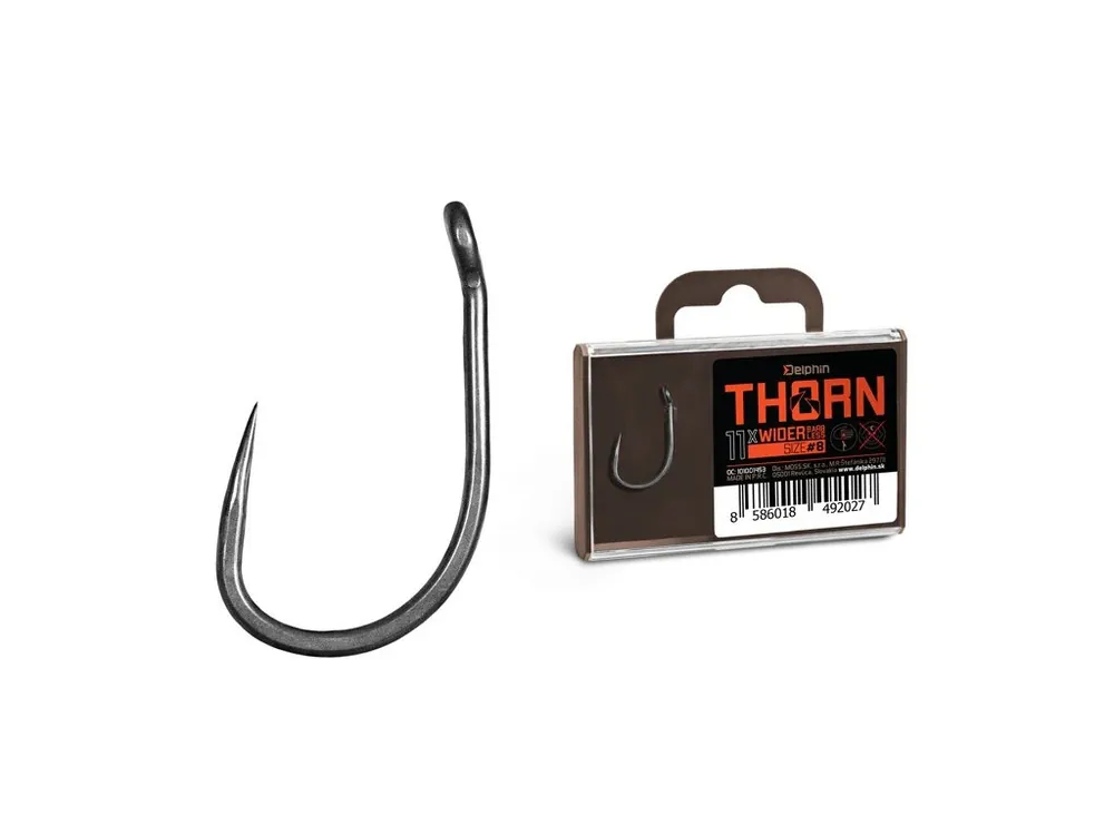 Delphin háček THORN Wider BarbLESS 11x vel. 6 Víkendová Akce