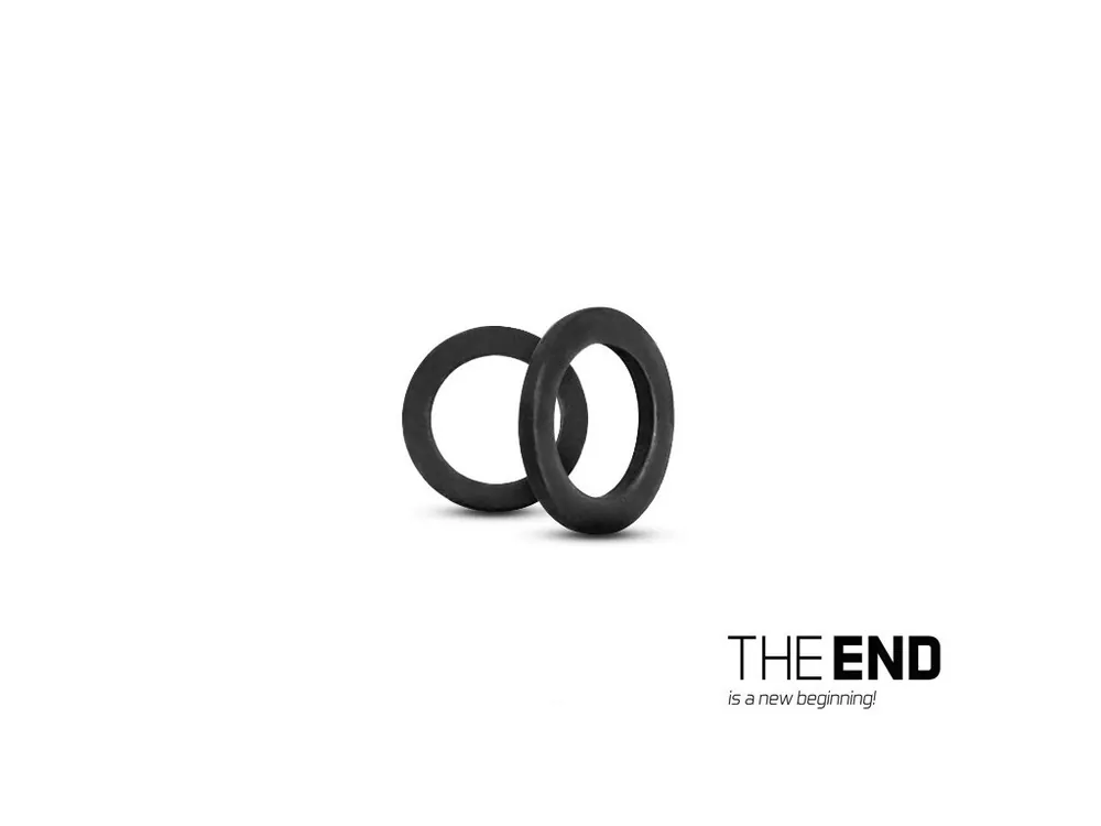 Sleva Delphin Kroužek na montáže THE END Round RING / 30 ks 3.1mm