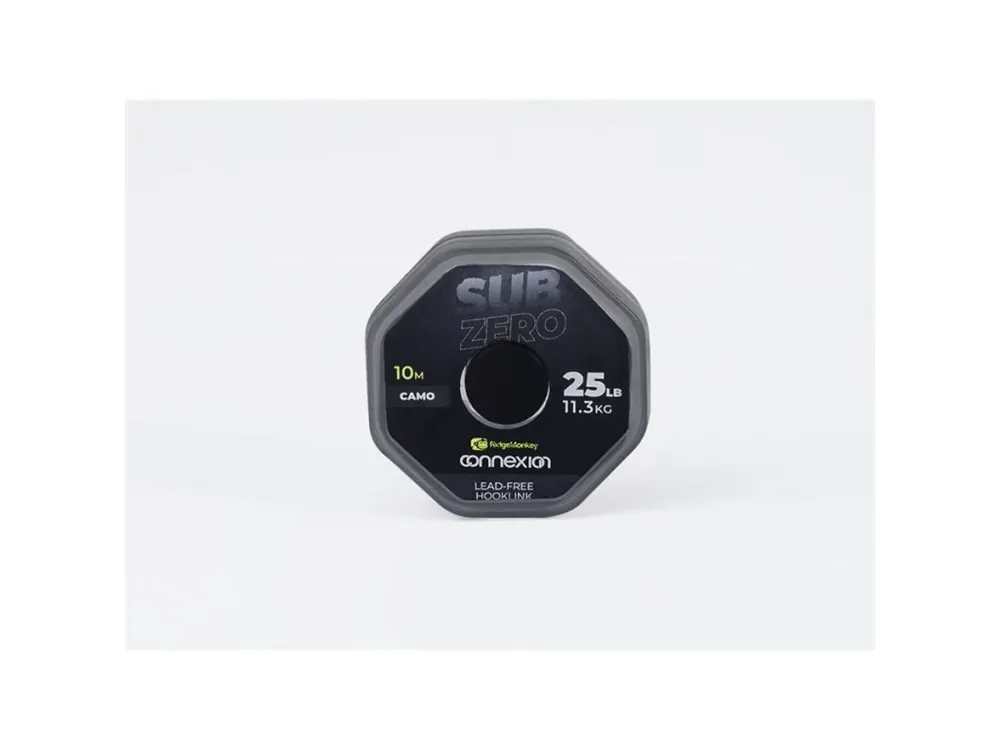 RidgeMonkey Šňůrka Connexion SubZero Lead Free Hooklink 10m 25lb Akce