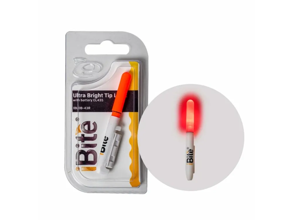 Cenová Bomba IBITE Led Světlo na špičku ULTRA BRIGHT TIP LIGHT červené