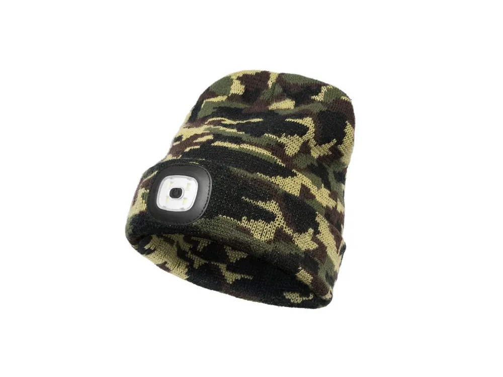 Delphin Zimní čepice CamouLED Hit Sezóny