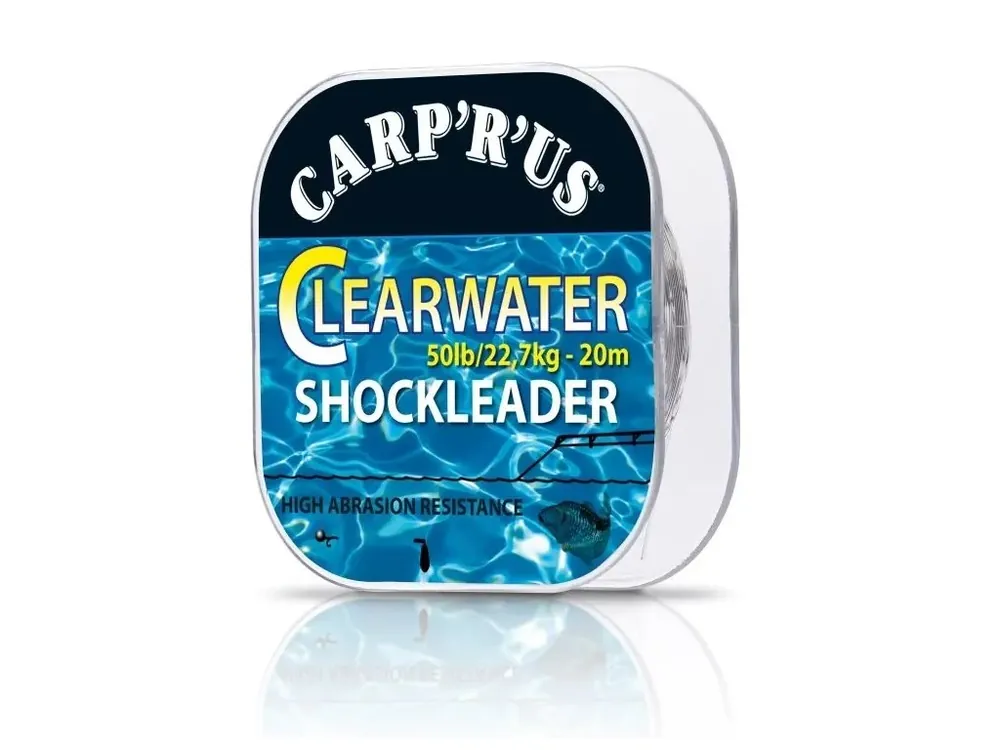 Nakupujte Hned Carp´R´Us Fluorocarbon Clearwater Shockleader 50lb 20m