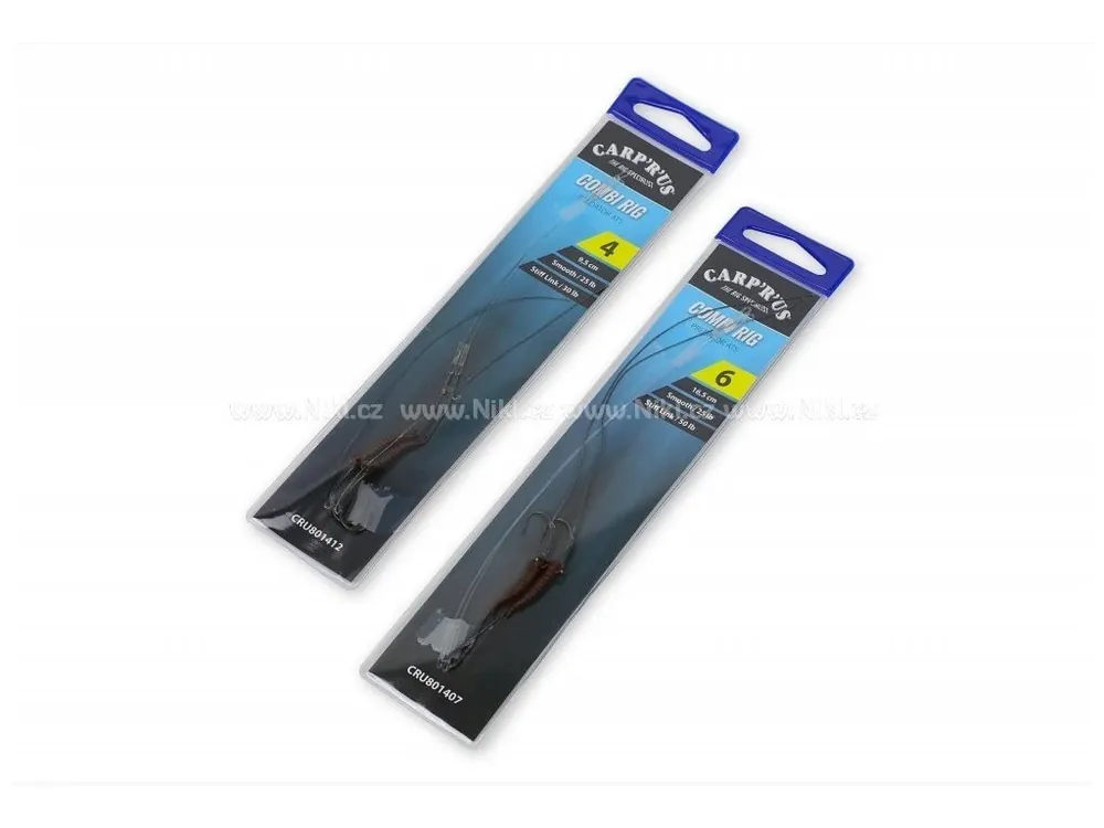 Carp´R´Us Návazec Ready Combi Rig StiffLink 50 lbs Smooth 25 lbs vel. 6 Expresní Doručení