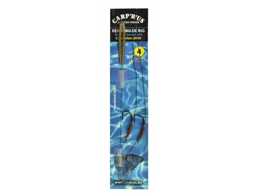 Carp´R´Us Návazec Ready Combi Rig Stiff Link 50 lbs Smooth 25 lbs vel.6 Časově Omezené