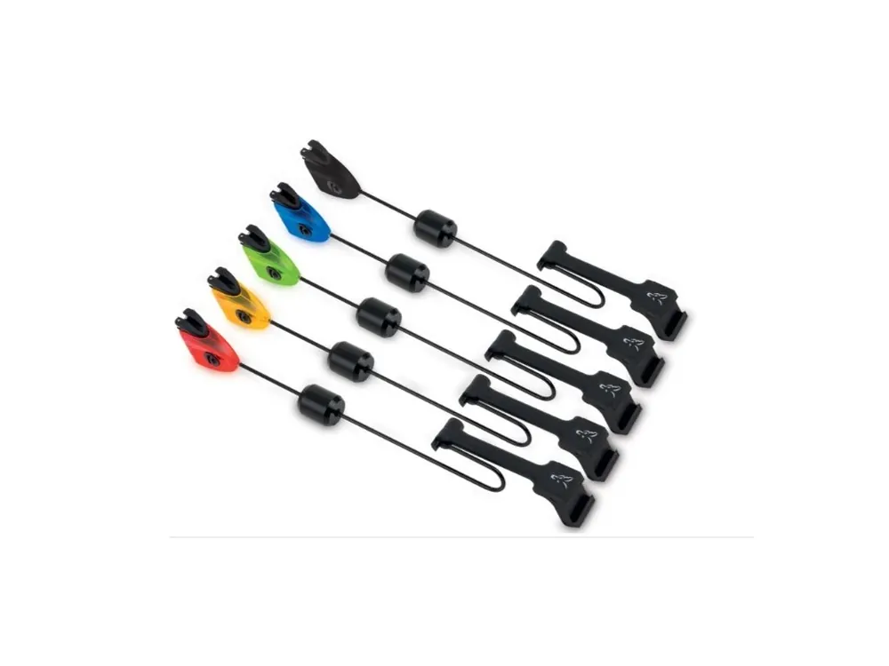 Originální Fox Swingery Black MK3 Swinger 4 Rod Set Red Orange Green Blue