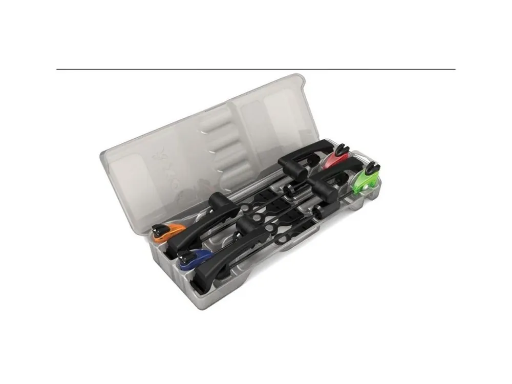 Zlevněný Fox Swingery MK2 Illuminated Swinger 4 Rod Set red orange green blue