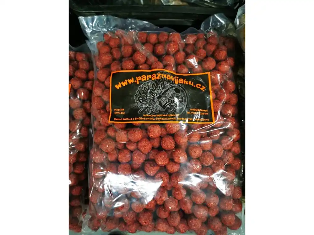 Boilies EKO NATUR pr. 26mm 10 kg červené Autentický