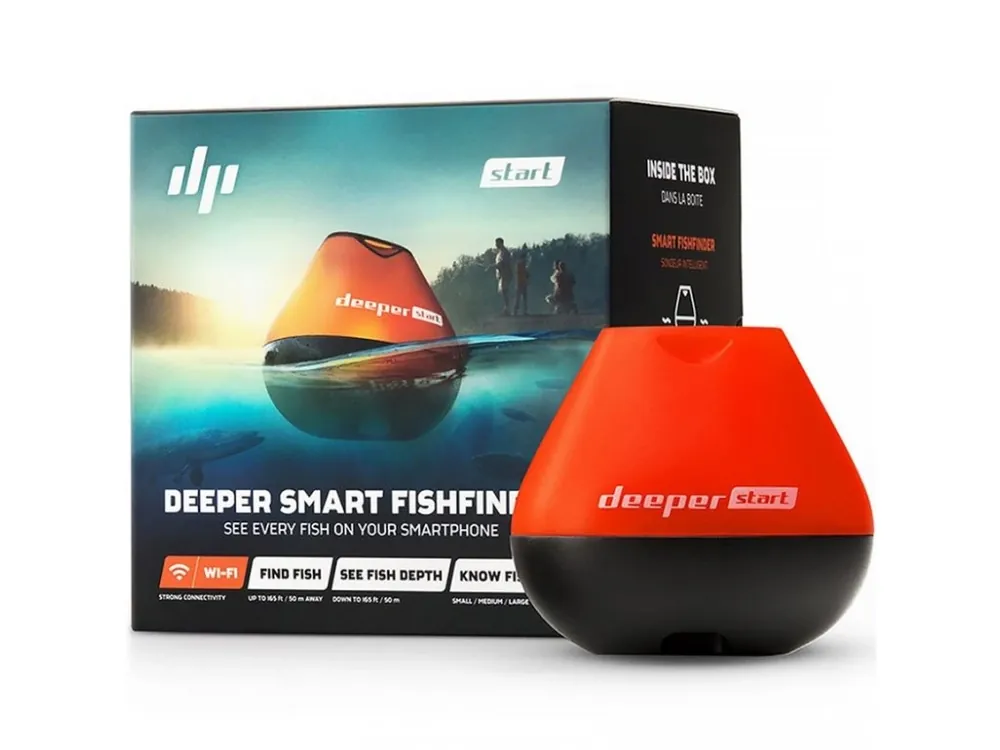 Deeper Nahazovací sonar Fishfinder Start Přímo Od Výrobce