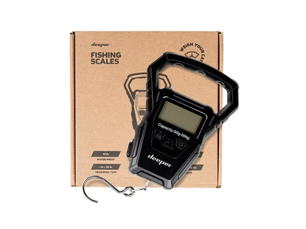 Deeper Váha Fishing Scales 50kg Dokud Zásoby Vydrží