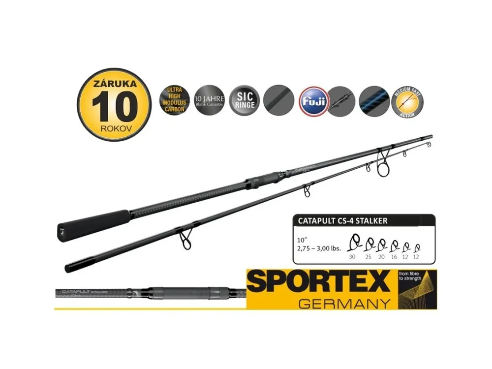 Nejprodávanější Sportex Catapult CS-4 Stalker 3,00 m 3,00 lb 2 díly