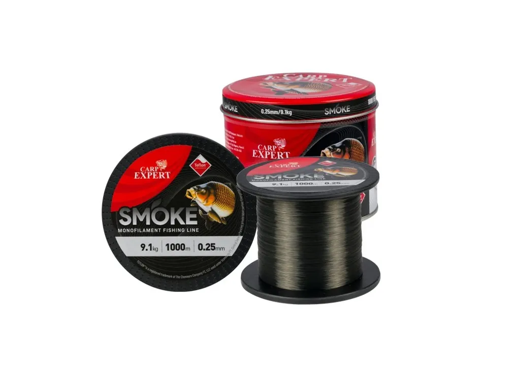 Carp Expert Smoke tmavě šedý 300 m 0,25 mm 9,1 kg Must-Have