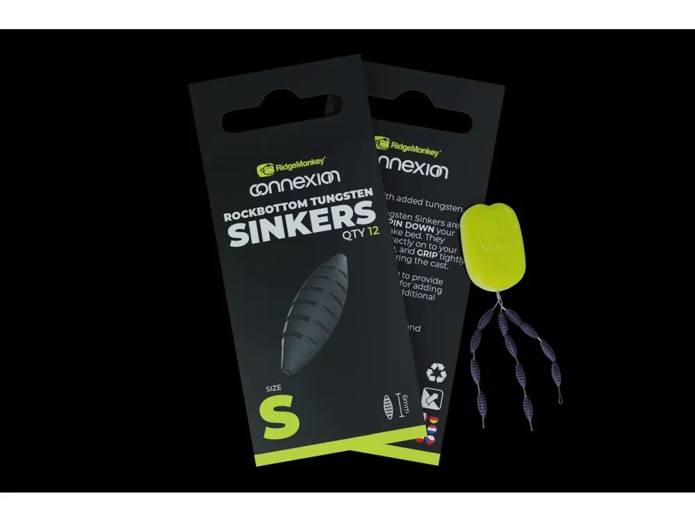RidgeMonkey Connexion Rock Bottom Sinkers Small 12ks Nakupujte Hned