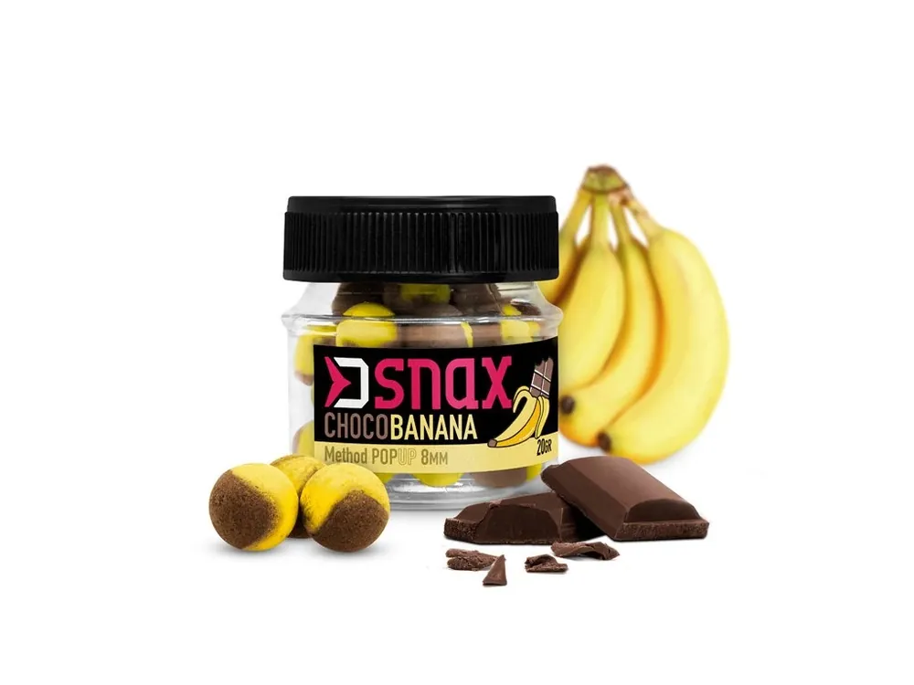 Delphin Nástraha D SNAX POP Čokoláda-Banán 12mm 20g Cenová Bomba