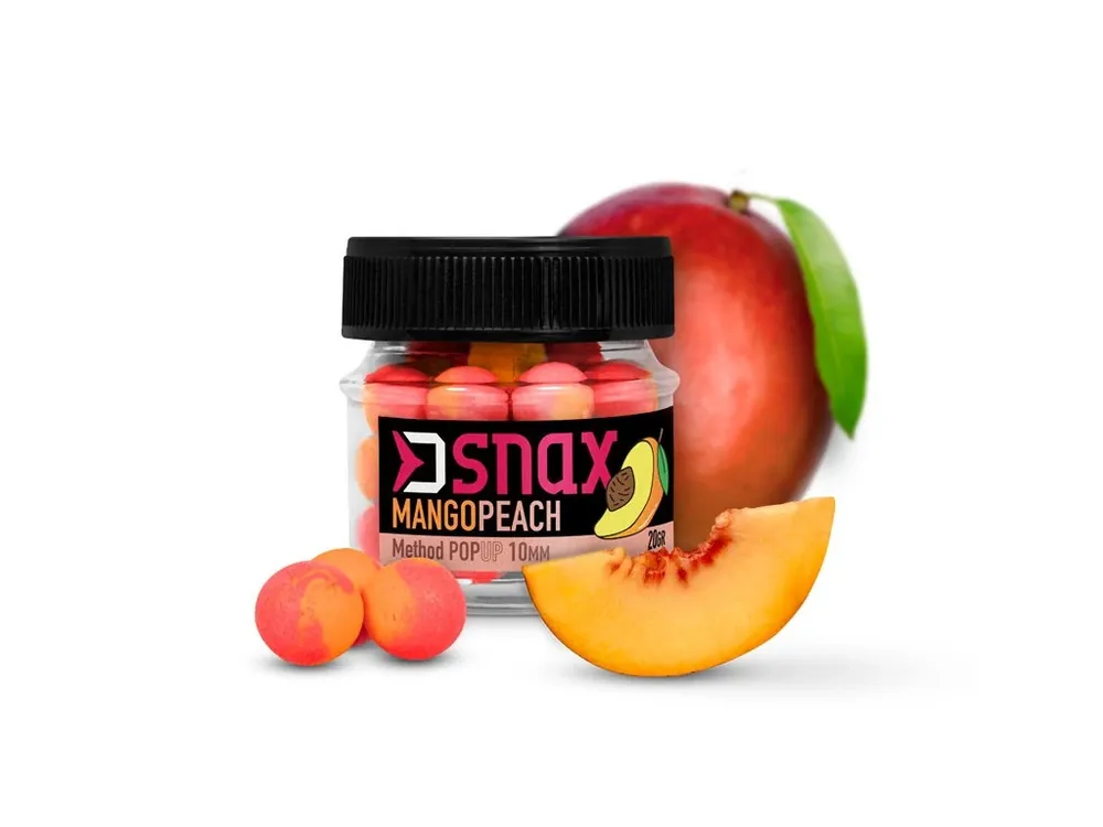 Delphin Nástraha D SNAX POP Mango-Broskev 5,5mm 20g Speciální Cena