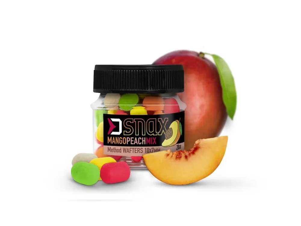 Speciální Cena Delphin Nástraha MIX D SNAX WAFT Mango-Broskev 10x7mm 20g