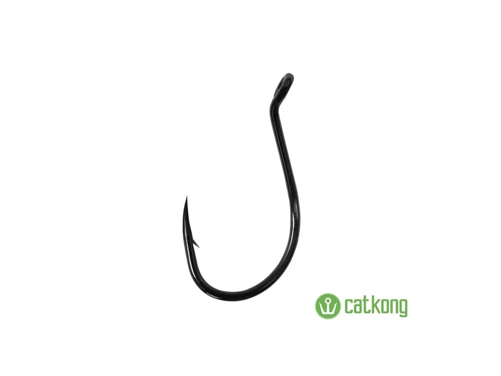 Must-Have Delphin Sumcový jednoháček CATKONG SuPOWER 4ks vel. 6/0 BEND-O