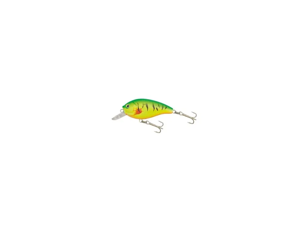 Super Cena Kamasaki Wobler Fat green-yellow 6cm